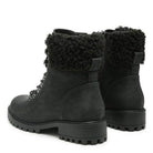 Stylish Rag Company fur collar hiking boots featuring a cozy design for outdoor adventures