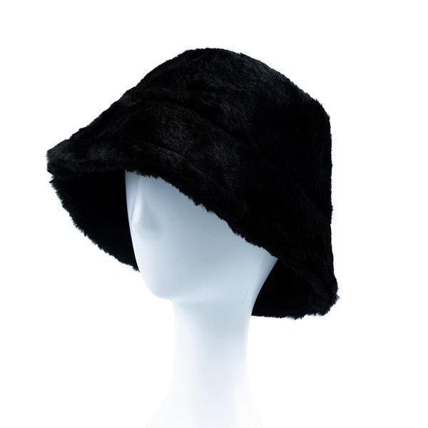 Women's Accessories - Hats Furry Bucket Hat