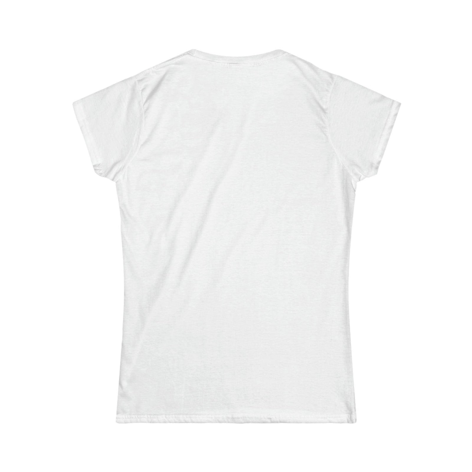 Back view of white women's shirt, a perfect future daughter-in-law gift for any occasion