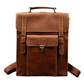 VacationGrabs Genuine Leather Backpack for Travel