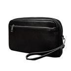 Genuine Leather Clutch Bag for Men Crazy Horse Leather Day