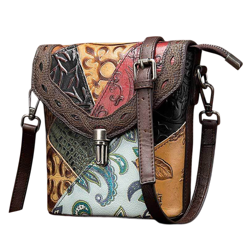 VacationGrabs Genuine Leather Hobo Handbag - Modern
