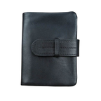 Genuine Leather Long Wallet for Men & Women Anti-Theft Purse