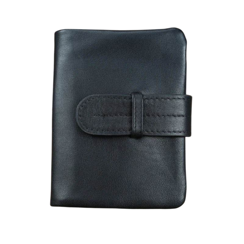 Genuine Leather Long Wallet for Men & Women Anti-Theft Purse