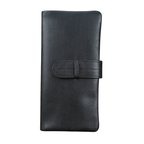 Genuine Leather Long Wallet for Men & Women Anti-Theft Purse