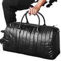 VacationGrabs Genuine Leather Luggage Duffel Bag
