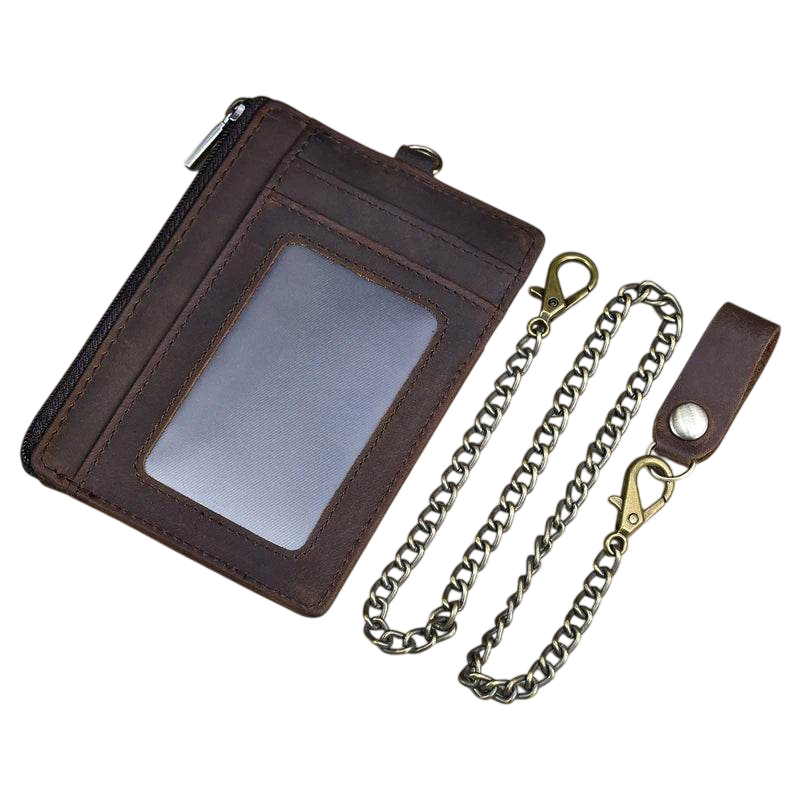 Genuine Leather Mini Wallet for Men & Women