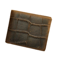 Genuine Leather Money Clip Wallet for Men Slim Cash Bifold