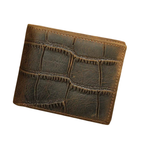 Genuine Leather Money Clip Wallet for Men Slim Cash Bifold