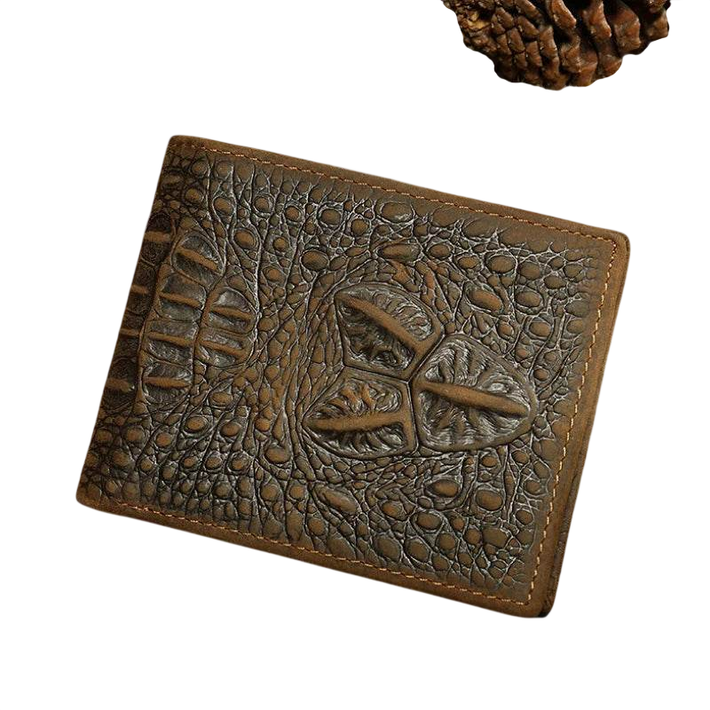 Genuine Leather Money Clip Wallet for Men Slim Cash Bifold