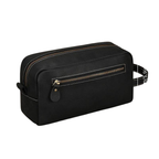 Genuine Leather Toiletry Bag for Men and Women