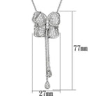 VacationGrabs elegant silver necklace with butterfly design, a perfect gift for her silver necklace