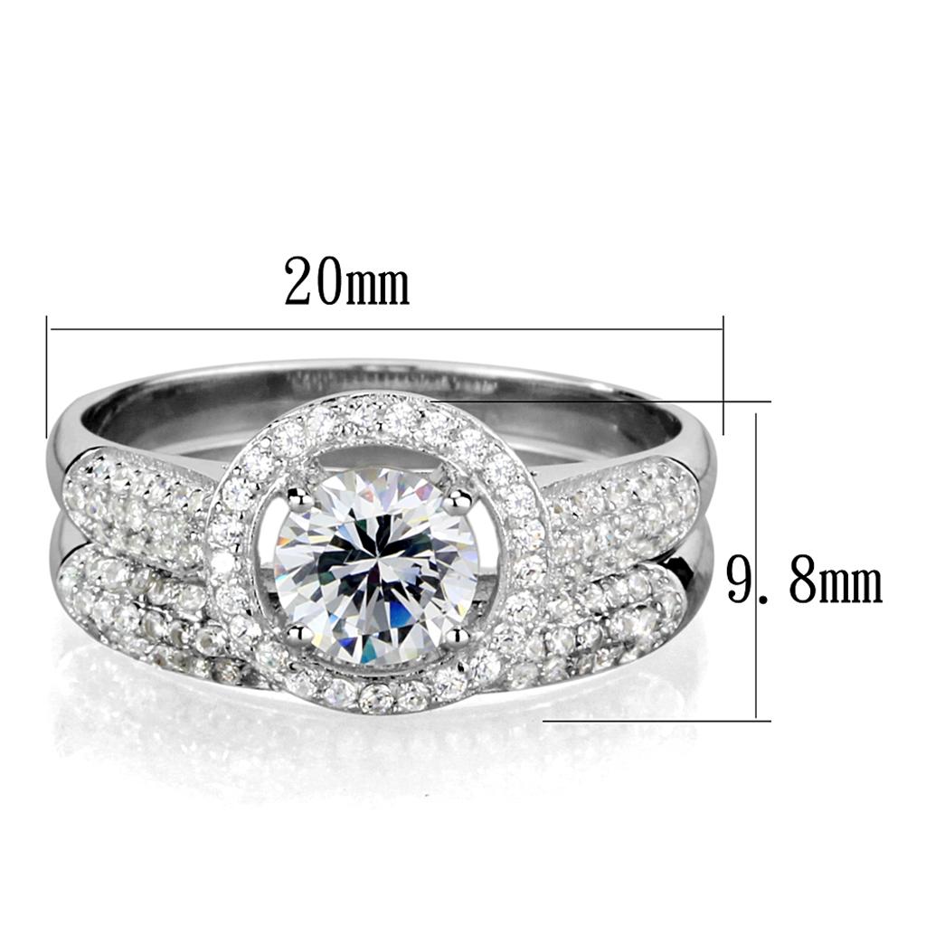 Stunning women's gift jewelry ring featuring a large center stone surrounded by sparkling accents