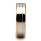 Elegant two-tone women's ring from VacationGrabs, perfect as gift jewelry for special occasions
