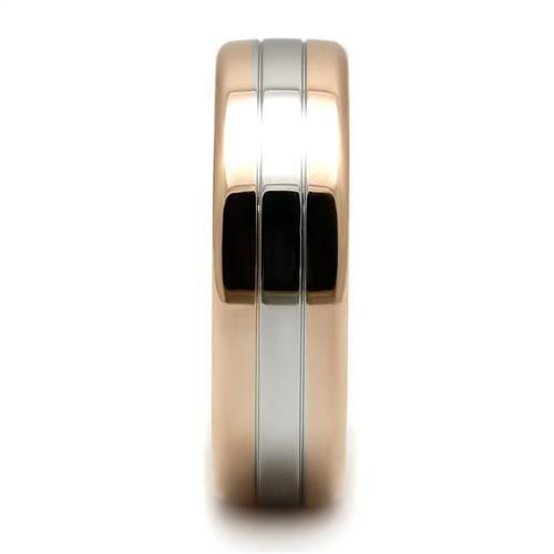 Elegant two-tone women's ring from VacationGrabs, perfect as gift jewelry for special occasions