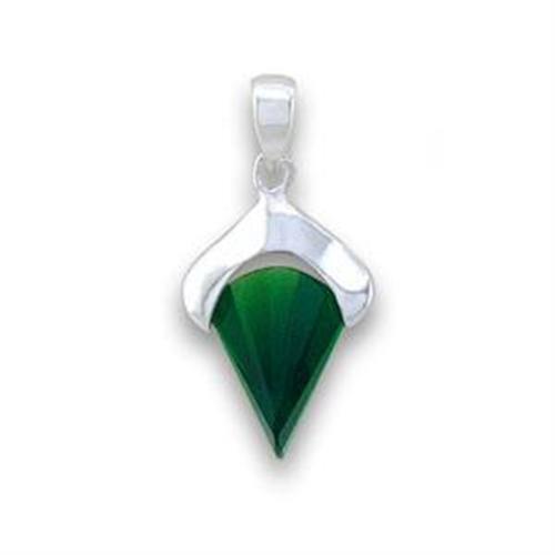 Women's green gemstone ring in silver, perfect gift jewelry