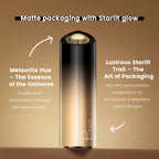 Glitter lipstick gloss in luxurious matte packaging for dazzling lips