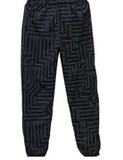Men's glow in the dark pants with circuit pattern, perfect for stylish nighttime wear