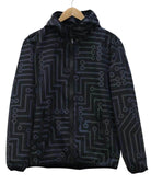 VacationGrabs Men's Jacket with Circuit Pattern, ideal for pairing with glow in the dark pants