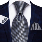 VacationGrabs Gold Paisley Formal Tie for Men