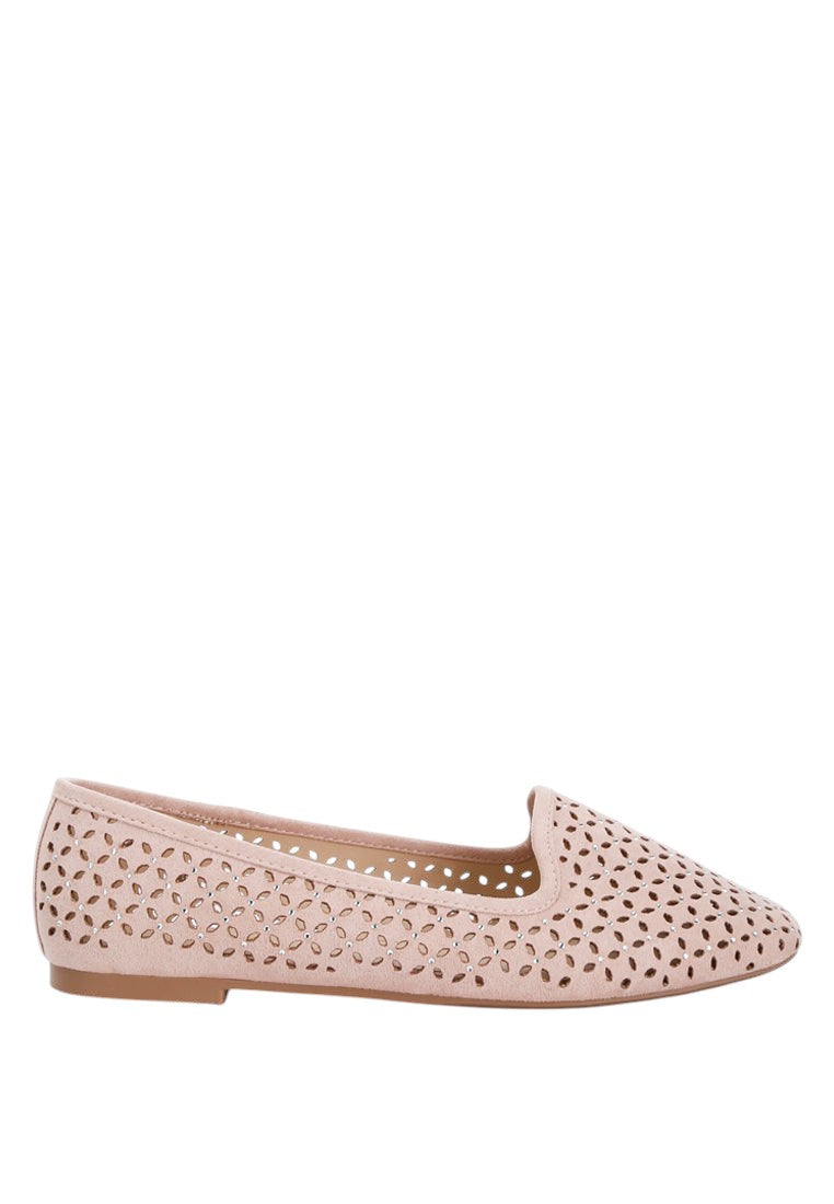 Gordon Perforated Ballerinas