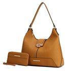 Wallets, Handbags & Accessories Graciela Hobo Handbag Color-Block Vegan Leather Women