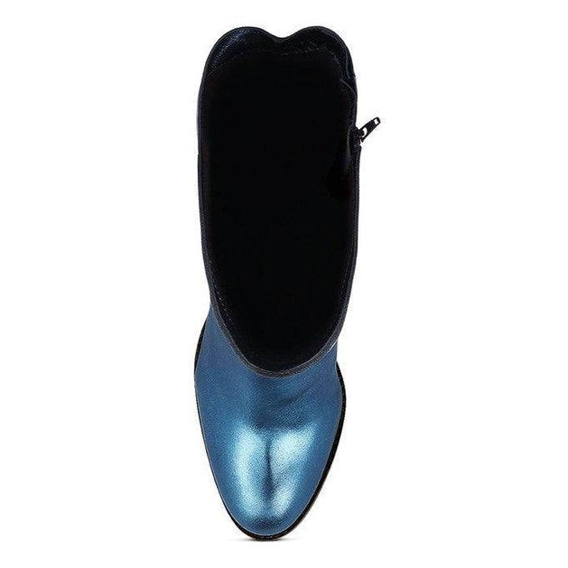 Great-Storm Suede Leather Calf Boots - VacationGrabs