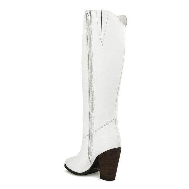 Great-Storm Suede Leather Calf Boots - VacationGrabs