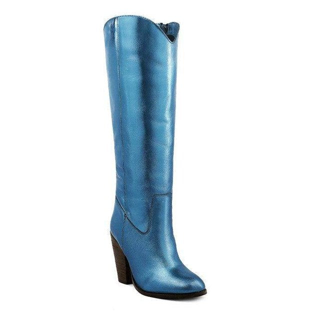 Great-Storm Suede Leather Calf Boots - VacationGrabs