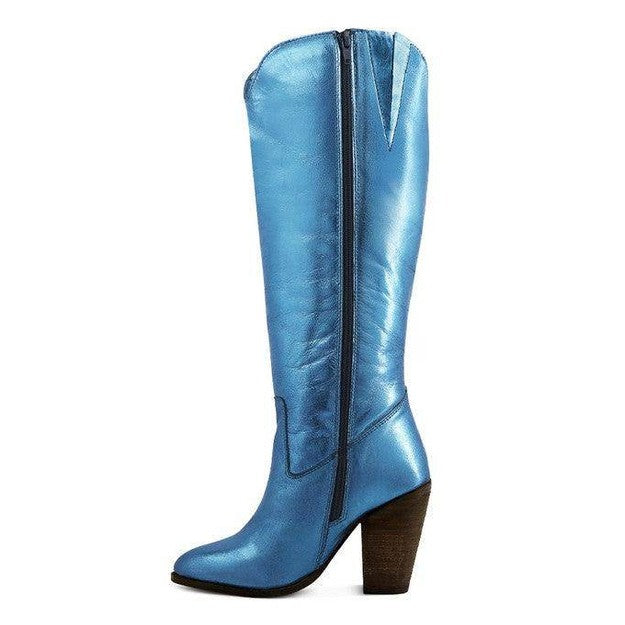Great-Storm Suede Leather Calf Boots - VacationGrabs