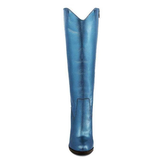 Great-Storm Suede Leather Calf Boots - VacationGrabs