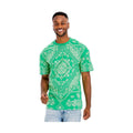 Green Bandana Print Tshirt - VacationGrabs