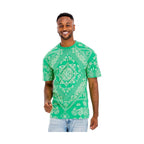 Green Bandana Print Tshirt - VacationGrabs