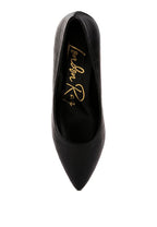 Rag Company women's black dress pumps for elegant travel