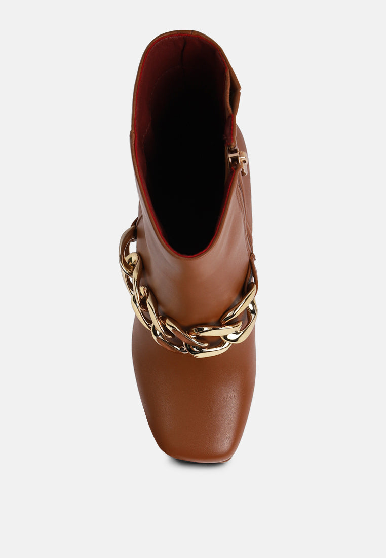 Stylish green platform ankle boots by London Rag International with a trendy design