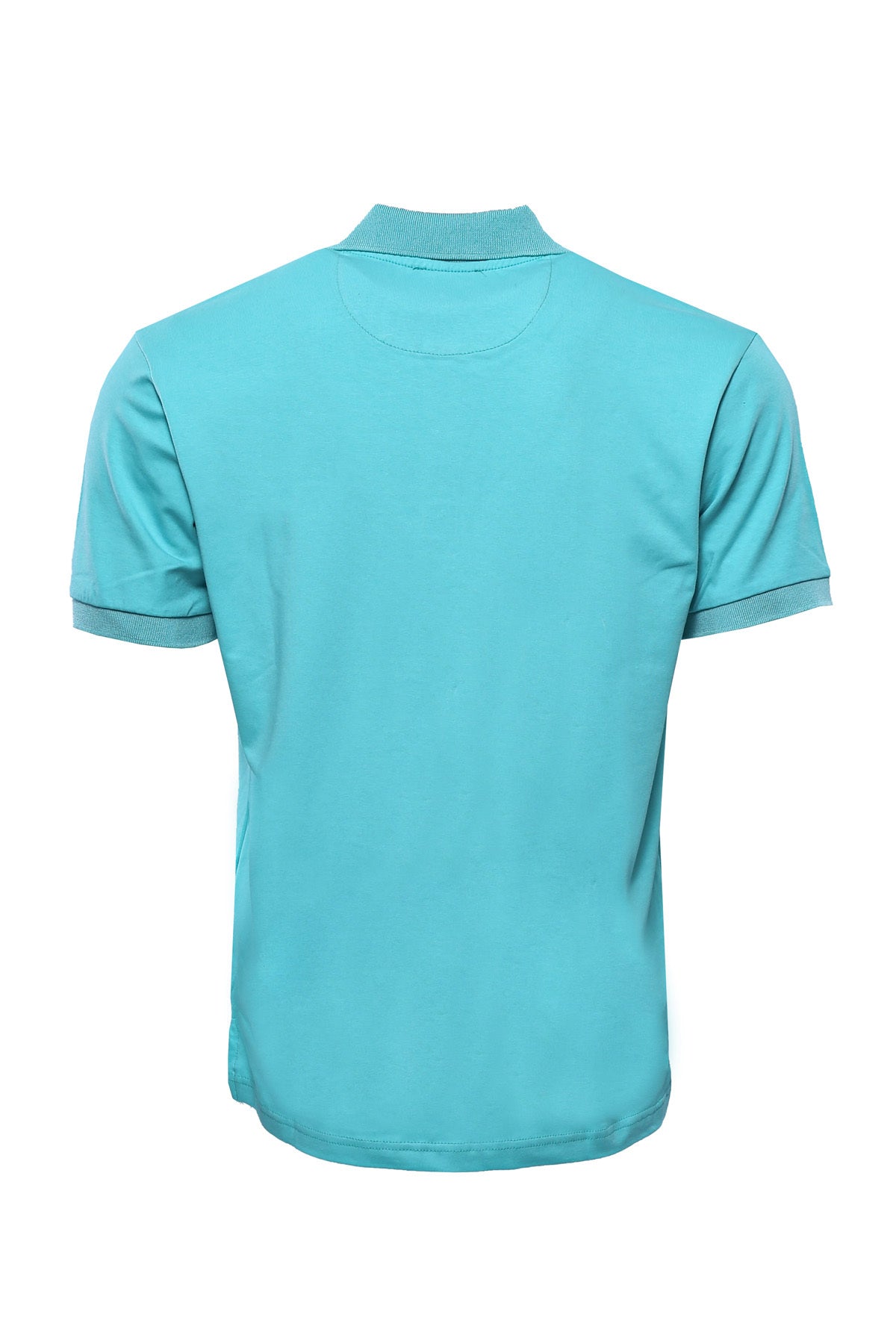Green Polo Collar T-shirt – detail view