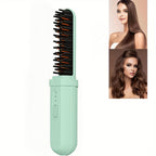 Mint green hair straightener for quick styling and sleek hair