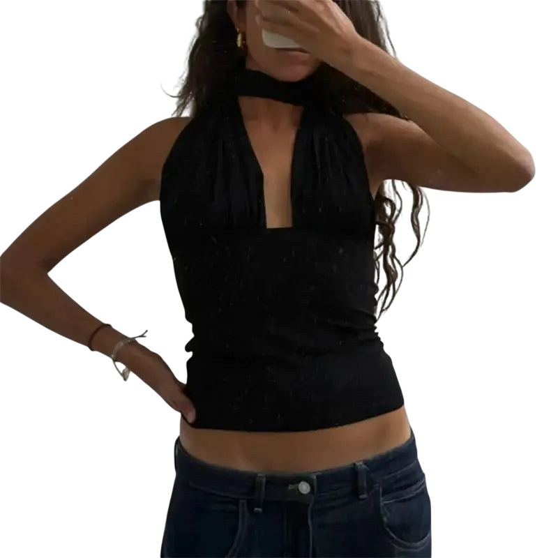 Women's Halter-Top for Stylish Vacation Outfits