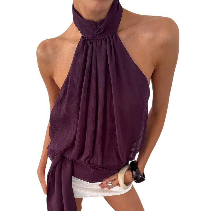 Chic Halter-Top for Women | Vacation Wardrobe Essential