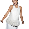 Fringe Halter-Top for Vacation Style and Comfort
