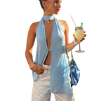 Chic Halter-Top for Vacation Style and Comfort