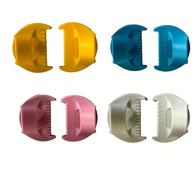 Colorful hair clips set for easy styling and secure hold