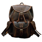 VacationGrabs Handcrafted Leather Backpacks Men Women