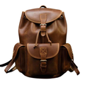 VacationGrabs Handcrafted Leather Backpacks Men Women