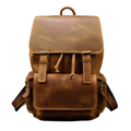 VacationGrabs Handcrafted Leather Backpacks Men Women