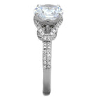 Handcrafted sterling silver rings for women featuring a stunning cubic zirconia centerpiece