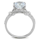 Elegant handcrafted sterling silver rings for women featuring a large dazzling center stone and sparkling accents
