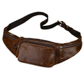 Sac banane en cuir mains libres VacationGrabs pour le voyage