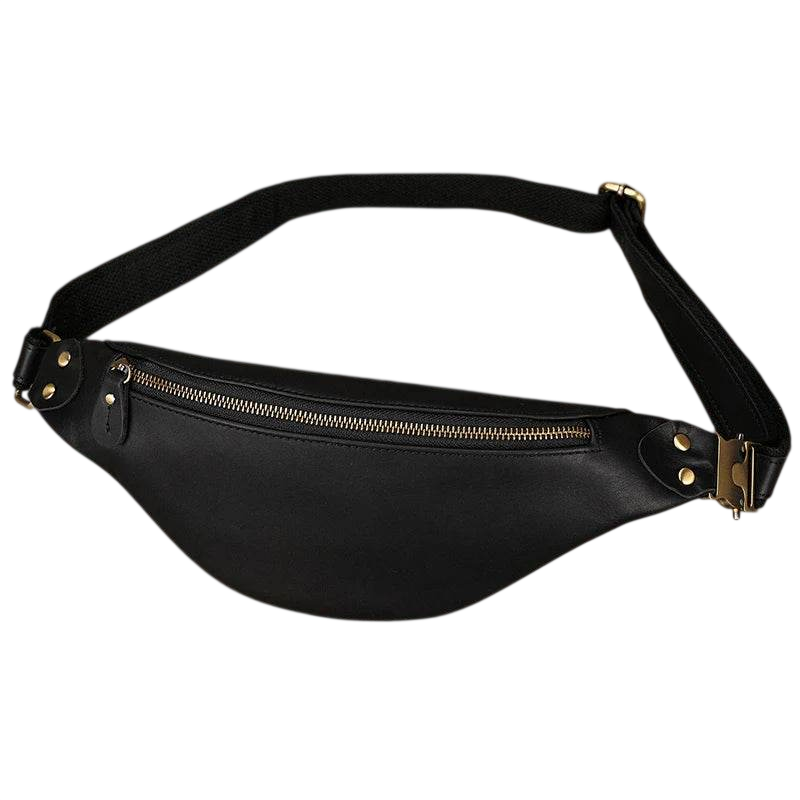 VacationGrabs Hands-Free Leather Fanny Pack for Travel