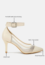Hearst Pointy Toe Ankle Strap Pumps